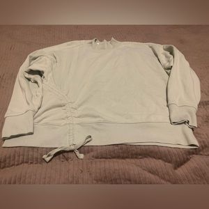 Mock neck sweatshirt